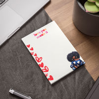 Love You, Mean It 4x6 Notepad