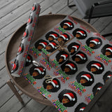 Black Girl Afrocentric Christmas Gift Wrap