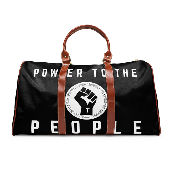 Power To The People II Waterproof Travel Bag