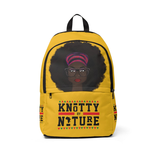 Yellow Knotty By Nature Backpack