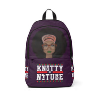 Purple Knotty By Nature Backpack