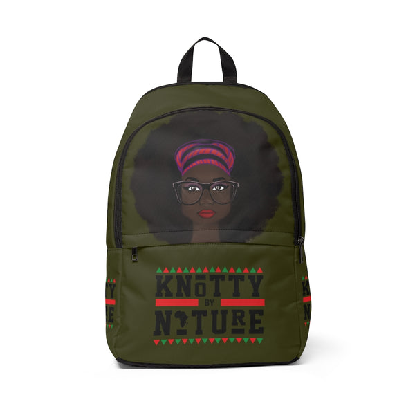 Army Green Knotty By Nature Backpack